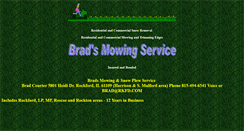 Desktop Screenshot of bradsmowingservice.com